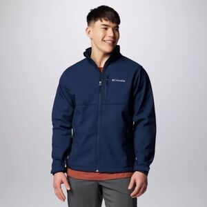 Columbia ascender, softshell, full zip men’s jacket size medium‎ navy blue
